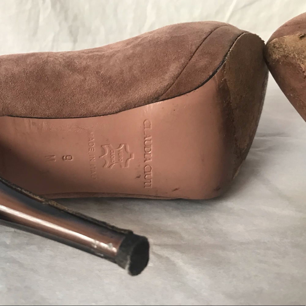 Claudia Ciutti Alomd Suede pumps - Picture 5 of 6